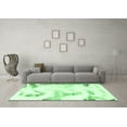 thumbnail image 3 of Ahgly Company Indoor Rectangle Abstract Emerald Green Modern Area Rugs, 8' x 10', 3 of 4
