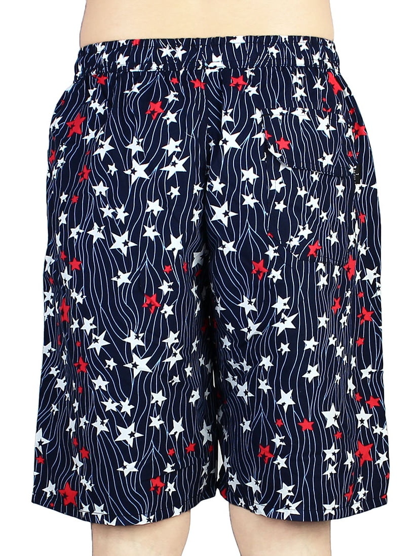 Beautiful Starry Sky Quick Dry Mens Household Beach Shorts Pants Swimwear
