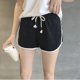 thumbnail image 2 of Pantalones cortos deportivos para correr para mujer, pantalones elásticos de cintura alta para Yoga, Fitness, pantalones cortos deportivos con cordón para danza, Yoga y correr, 2 of 5