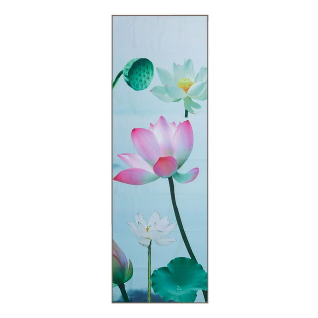 Graflsoa Non-Slip Quick-Dry Yoga Mat with Stylish Prints, Foldable & Portable Design, Perfect for Comfortable Workouts, Multiple Colors Available (183x61cm)