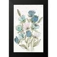 thumbnail image 2 of Krinlox 13x18 Black Modern Framed Museum Art Print Titled - Blooming Spring II, 2 of 5