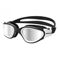thumbnail image 1 of Unisex Professional Swimming Goggles with High Definition Lens, Anti-Fog & Waterproof Design, Leak-Proof Seal, Comfortable Non-Slip Fit for Competition & Training - MMPC-7201 Electroplated Black &, 1 of 6