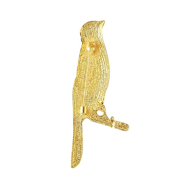 Sonducket Broches de pájaros, alfileres esmaltados, broche brillante, ropa Vintage, adornos de joyería para el Día de San Valentín, Accesorios de disfraces