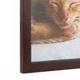 thumbnail image 3 of ArtToFrames 14" x 18" Mahogany Picture Frame, 14x18 inch Brown Wood Poster Frame (WOM-4834), 3 of 7