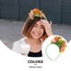 thumbnail image 3 of Hawaiian Flower Headpiece Flower Headbands For Women Hawaiian-themed Party Accessory Multi 2Pcs, 3 of 5