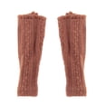 thumbnail image 1 of 1 par de calcetines hasta la rodilla a escala 1/12 para figuras de acción femeninas de 6 pulgadas. Café, 1 of 9