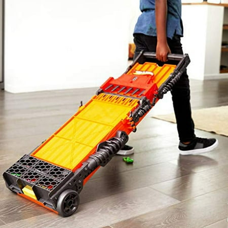 Hot Wheels - Super 6-Lane Raceway Track Set - Orange