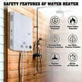 TENGCHANG 18L/min 4.8 GPM Tankless Hot Water Heater Propane LPG Gas