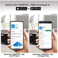 thumbnail image 6 of RENPHO USB Rechargeable Smart Scale for Weight & Body Fat, Black, 396 lbs, 6 of 7
