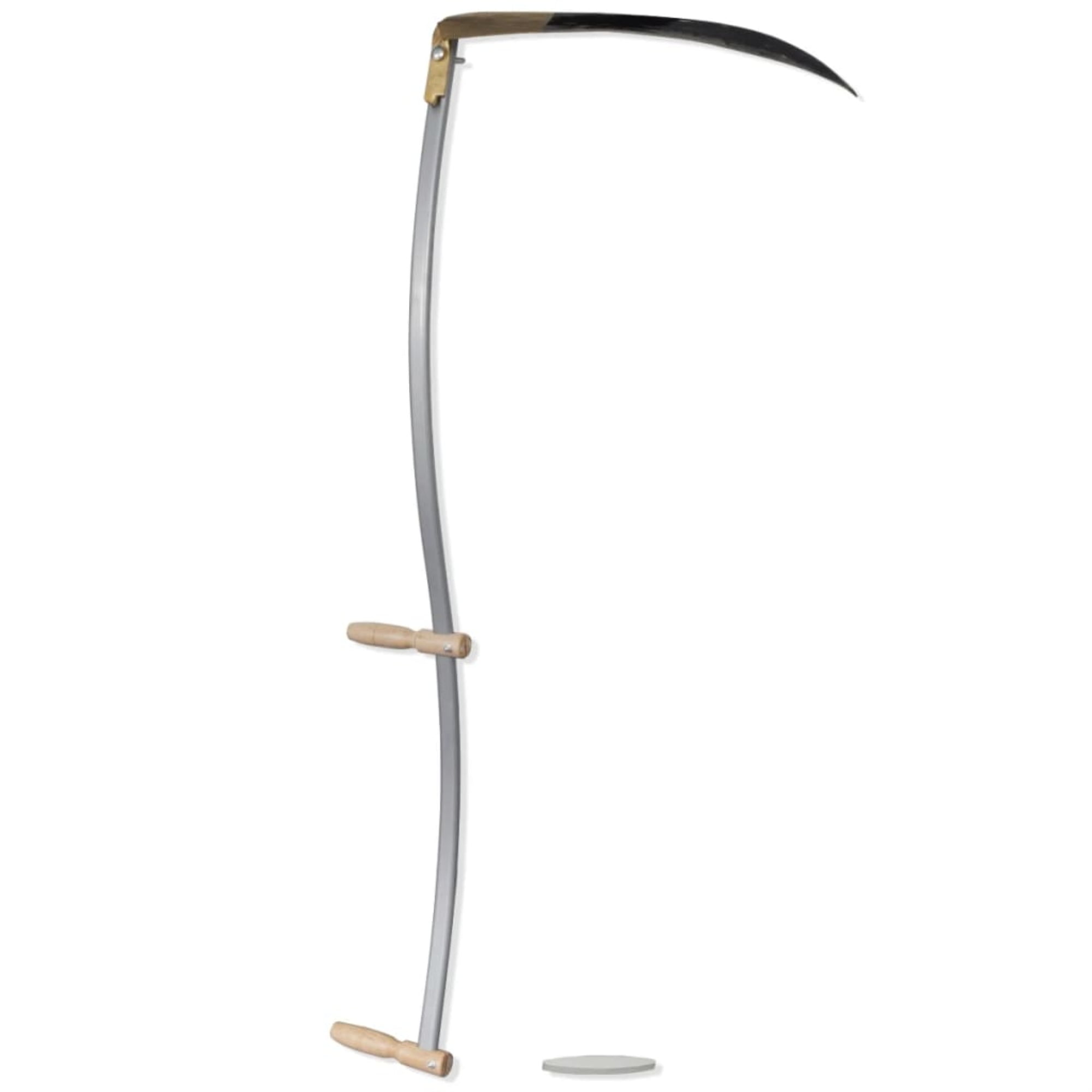 vidaXL Scythe with Grinding Stone 4' 7"