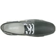 thumbnail image 4 of Zoyla Italia After Golf Boat Shoe, 7.5 Medium Black/Gray -, 4 of 4