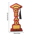 thumbnail image 3 of HLONK 2025 Graduation Season Decoration Grad Party Decor Graduation Party Grad Party Table Wood Sign Holiday Decorations for Home Festival Decor, 3 of 8