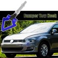 thumbnail image 2 of Unique Bargains Black Aluminum Alloy Triangle Shape Front Rear Bumper Tow Hook Screw for Volkswagen Golf GTI, 2 of 6