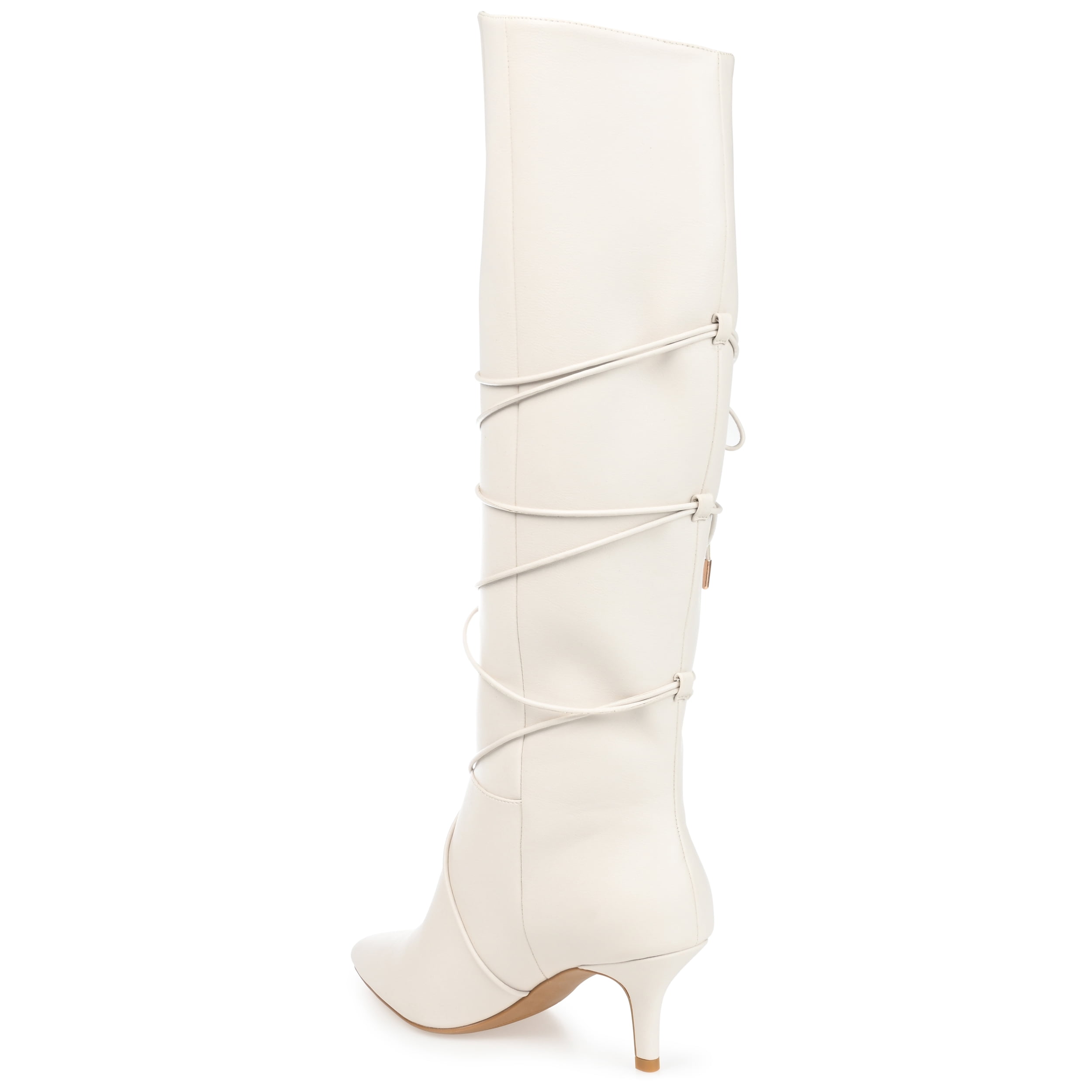 Journee Womens Kaavia Comfort System Pointed Toe Knee High Boots
