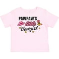 thumbnail image 3 of Inktastic Pawpaw's Little Cowgirl with Cowgirl Hat and Boots Girls Toddler T-Shirt, 3 of 5