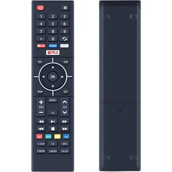 Universal Remote Control for All Element TV, Replacement Remote Control Compatible with 99% Element LCD LED Smart HDTV