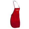 thumbnail image 4 of Traditional Japan Sushi Logo Embroidered Solid Chef's Apron - Red OSFM, 4 of 4
