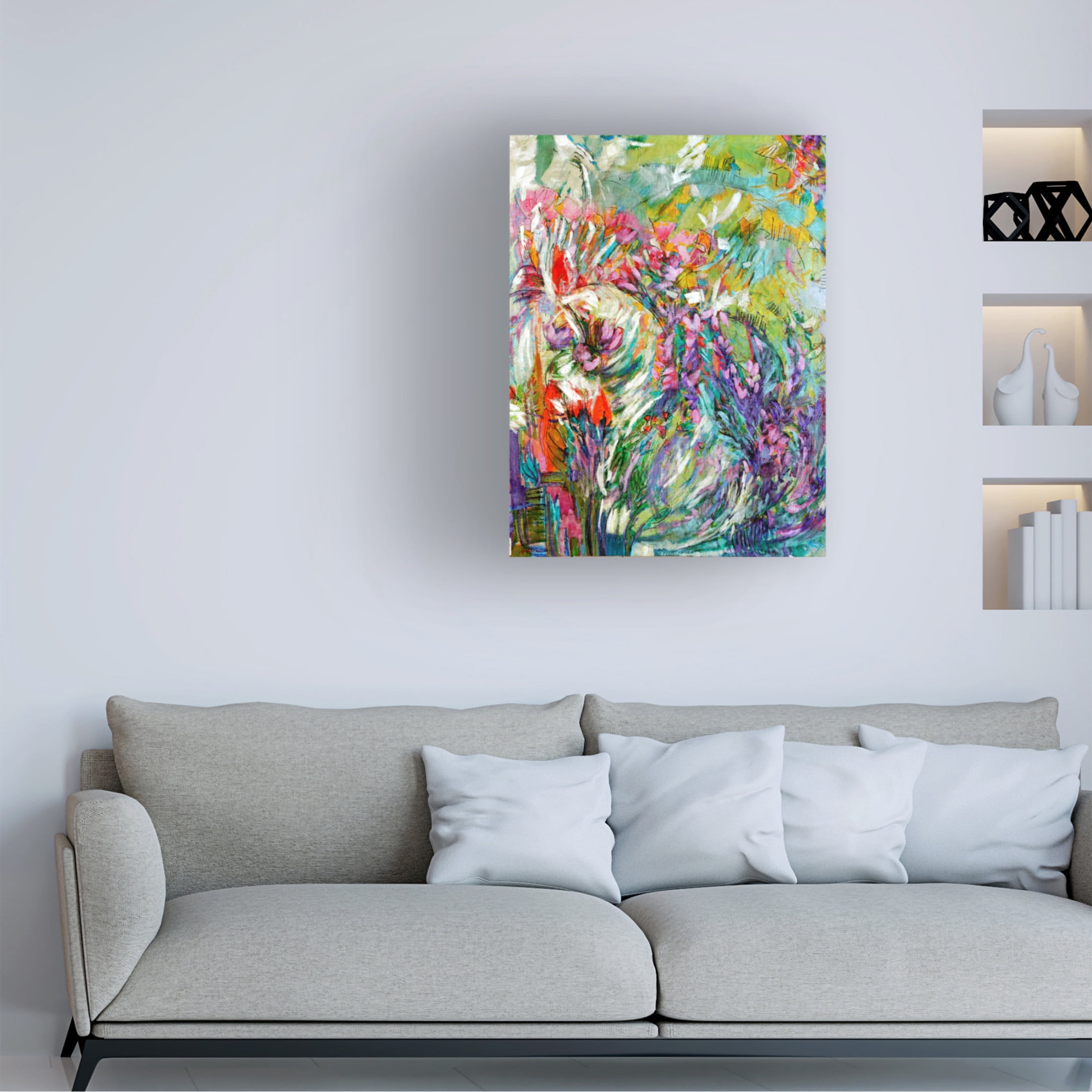 Canvas Wall Art - Dorothy Fagan ' Sometimesiwish' Wall Art for Living Room, Bedroom, or Office D?cor by Trademark Fine Art - 14 x 19 Inches