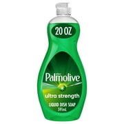 Palmolive Ultra Strength Liquid Dish Soap, Original Green - 20 Fluid Ounce