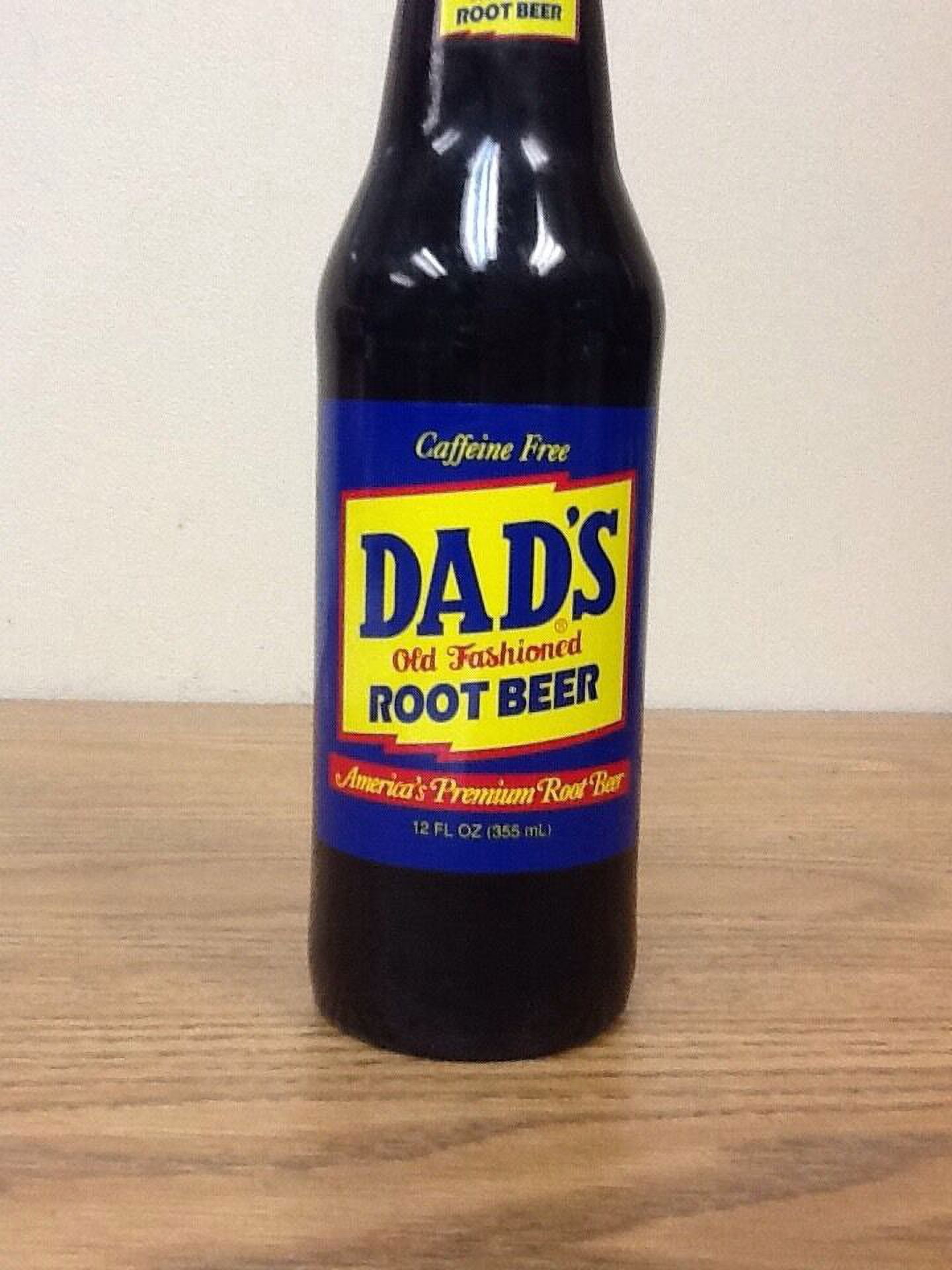 Dad's Old Fashioned Root Beer - Six Pack - Glass Bottle Soda