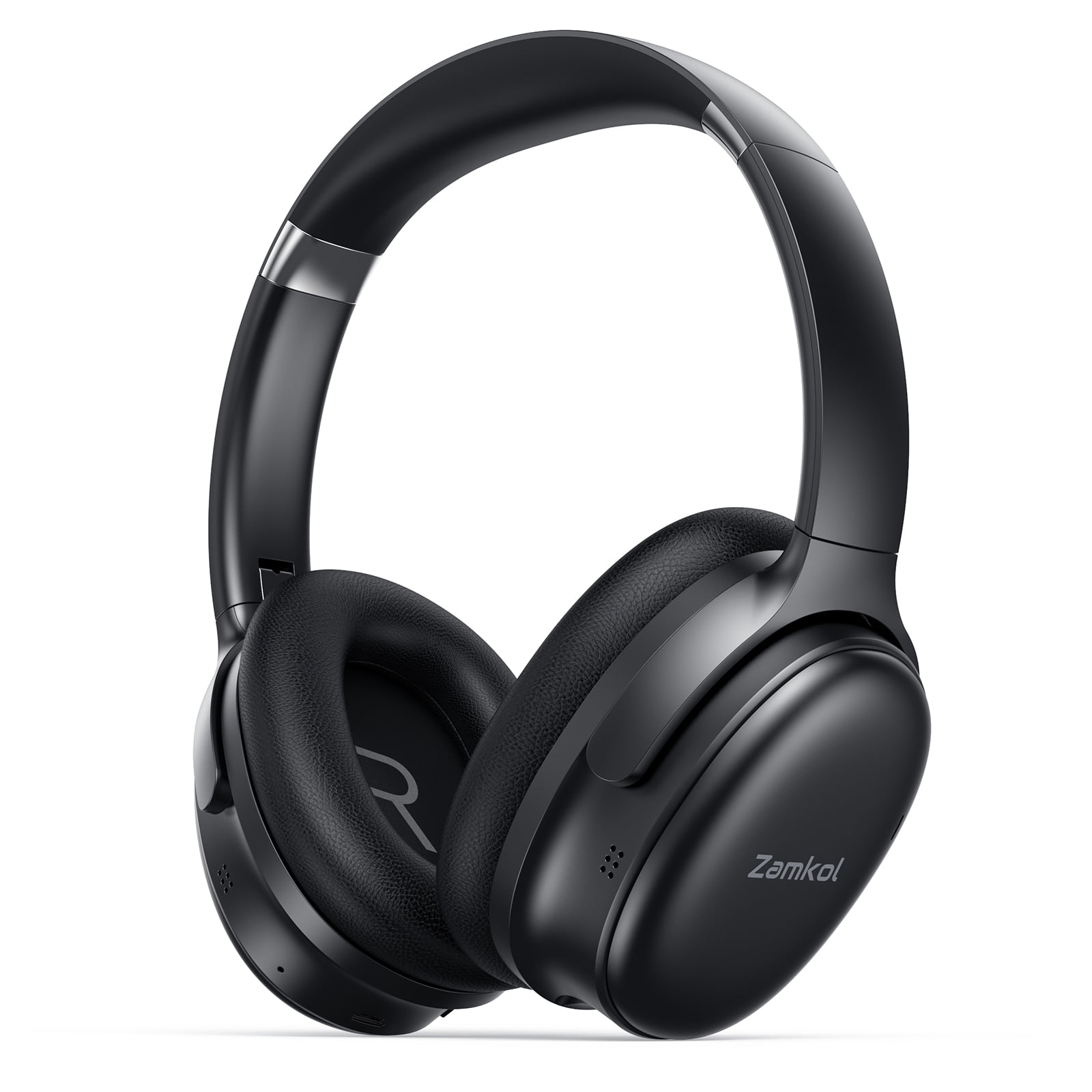 Zamkol Noise Cancelling Headphones, Wireless Over Ear Bluetooth