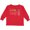 Red, variant on Inktastic Live, Laugh, Love Boys Long Sleeve Toddler T-Shirt
