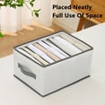 thumbnail image 5 of Bdday Storage Cabinet Foldable Clothing Storage Box Wardrobe Classification Container Household Clothing Bedroom Socks Pants Drawer Organizers Closet Storage Organizer, 5 of 7