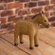 thumbnail image 1 of Figura madera, escultura artística, artesanía animal, regalo, estatua rústica nórdica, adorno para escritorio oficina, hogar, Marrón, 1 of 10