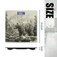 thumbnail image 2 of High Precision Body Weight Scale Smart Bathroom Scales with Large LCD Display(400lbs),Decorative for Bedroom-Detailed Pencil Drawing Of Old Grizzly Bear, 2 of 4