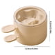 thumbnail image 5 of Cubitos De Hielo Molde de silicona para helado con forma de flor y tapa para desmoldar fácilmente el hielo congelado (amarillo,1 pieza) Rkxzt, 5 of 9
