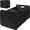 Black, variant on Car Trunk Organizer,50L Large Capacity Car Trunk Storage Organizer with Collapsible for Any Cars and SUV,Black