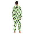 thumbnail image 7 of joogoo Dinosaur on Checkered Unisex Adults Onesies Pajamas Jumpsuits L, 7 of 7