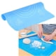 thumbnail image 1 of Estera para amasar rodante de masa de pastel de silicona de tamaño pequeño Almohadilla para hornear con escala Ndcxsfigh Libre de BPA, 1 of 7