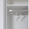 thumbnail image 4 of Lot de 1 Tringle à Rideau Télescopique Réglable en Acier Inoxydable pour Salle de Bain Usage Domestique, 4 of 8