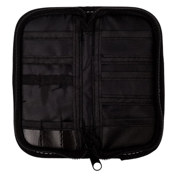 MesaSe Étui de Transport Portable pour Fléchettes, Sac de Rangement pour Fléchettes, Support de Divertissement pour Fléchettes (Noir)