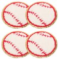 thumbnail image 1 of KAKOWELY 4Ud Parches De Béisbol Para Ropa Multicolor Resistentes Para Decorar Abrigos Y Accesorios, 1 of 6