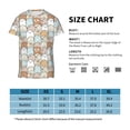 thumbnail image 2 of Wukai Lovely Bear Youth Unisex Short Sleeve T-Shirt for Boys, Girls, Teens, and Kids-Medium, 2 of 7