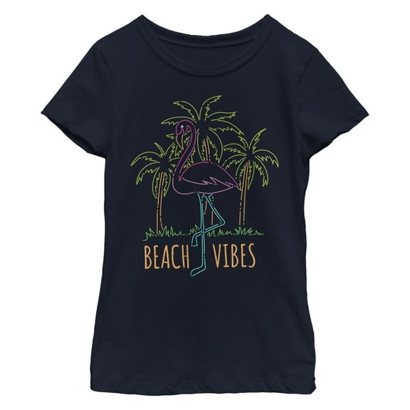 Girl's Lost Gods Retro Beach Vibes Graphic T-Shirt