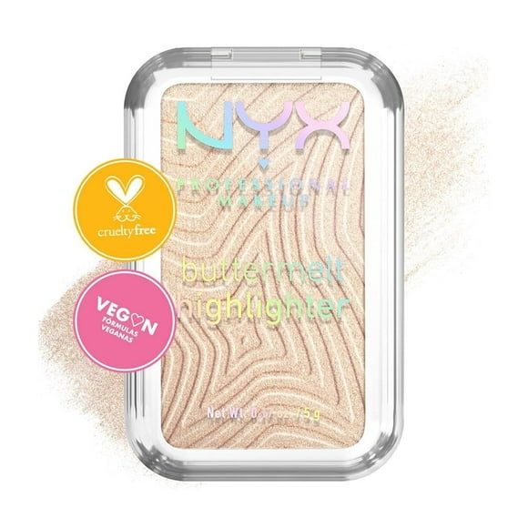 Iluminador Nyx Professional Makeup Buttermelt Highlihter bright and butta  5 grs