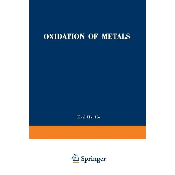 Oxidation of Metals, (Paperback)