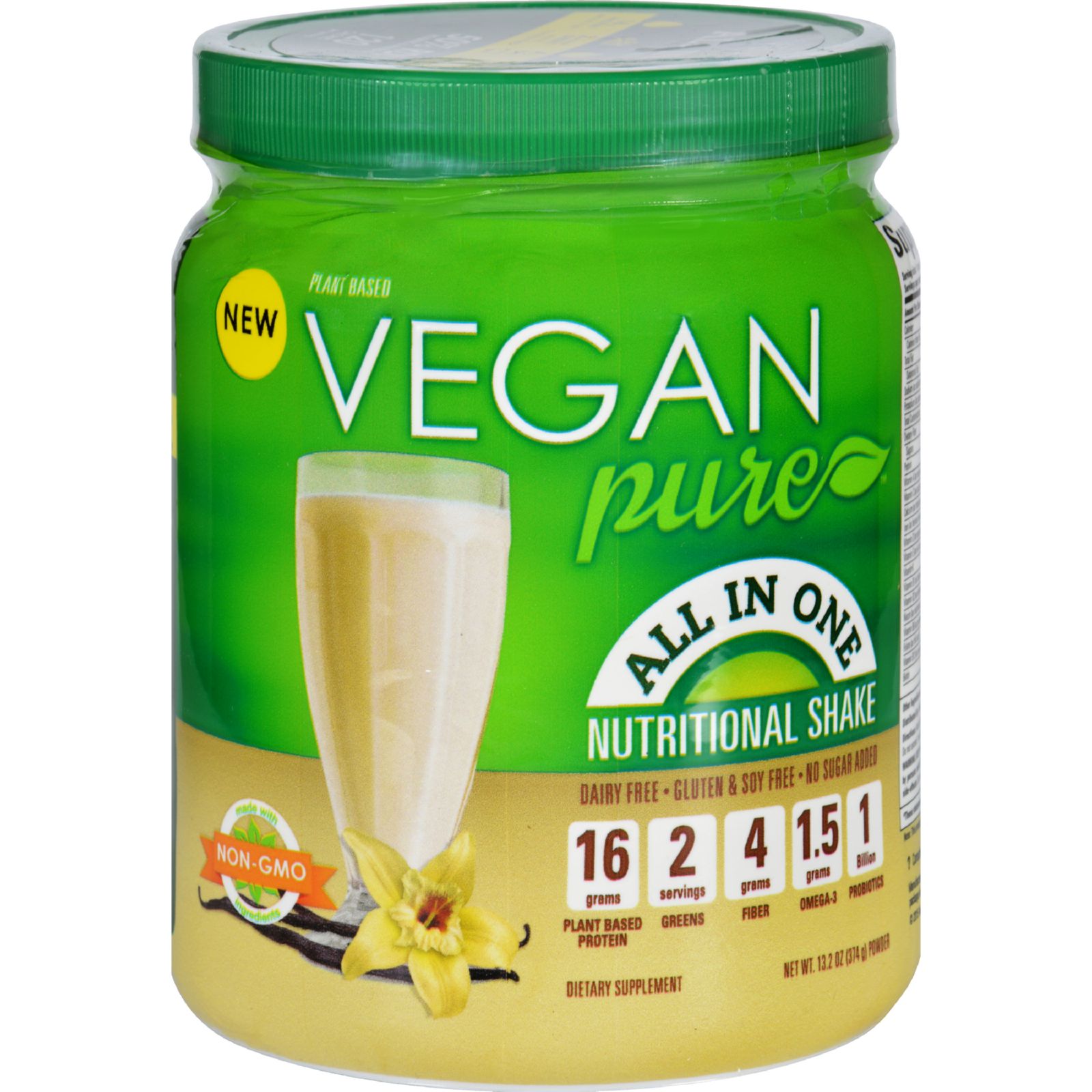 Vegan Pure Nutritional Shake Vanilla 13.2 oz