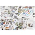 thumbnail image 4 of YAOMOBB Hand Account Sticker 50 Sheets Scrapbook Stickers Self Adhesive with Diverse Styles and Rich Patterns DIY Fragmented Island Junk Journaling Stickers for Planners and Crafts, 4 of 7