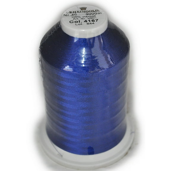 Maderia Thread Rayon 4167 Blue 901404167