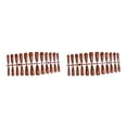 thumbnail image 1 of Minnieouse 24 piezas de uñas artificiales Extra Long Press on Full Wrap Gradient Puntas de uñas postizas para mujeres niñas gradiente black05 Type6 NO6 Minnieouse CBP456263, 1 of 5