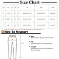 thumbnail image 3 of Buigttklop Pants for Women 2024 Women'S Fall/Winter Casual Loose Solid Color Wide Strip Elastic-Waist Pants, 3 of 6
