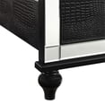 thumbnail image 5 of New Classic Furniture Valentine Solid Wood Full Lighted Bed in Black, 5 of 5
