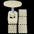 thumbnail image 2 of Bewildely Molde cuadrado reutilizable para hacer galletas, Accesorio para hacer pasteles, Luna, decoración DIY para Festival de mediados de Cocina y Comedor, 2 of 5