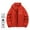 #Red, variant on DPTALR George Unisex Solid Color Windproof Warm Outdoor Zipper Pocket Long Sleeve Stand-up Collar Casual Jacket,Red Big and Tall Men L