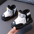 thumbnail image 3 of Girls Winter Solid Color Polka Dot Snow Boots Warm and Comfortable Boots, 3 of 5