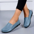 thumbnail image 4 of Vedolay Womens Business Casual Shoes Lightweight Flats Shoes Ladies Soft Casual Vintage Summer,Sky Blue 8.5, 4 of 5